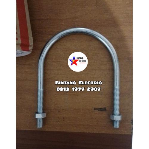 Jual U BOLT GALVANIS 2.5" U BOLT 2.5 INCH GALVANIS Jakarta Pusat