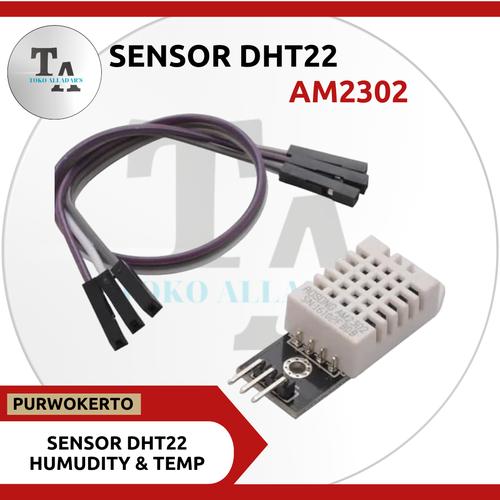 Jual SENSOR DHT22 AM2302 TEMPERATURE HUMIDITY SENSOR SUHU MODULE ...