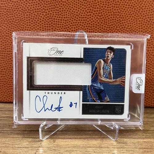Chet Holmgren 気まずい Jalen Williams RC Auto サイン