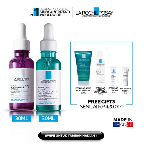 Promo [Exclusive Bundle] La Roche Posay Anti-Acne Darkspot Combo Set ...