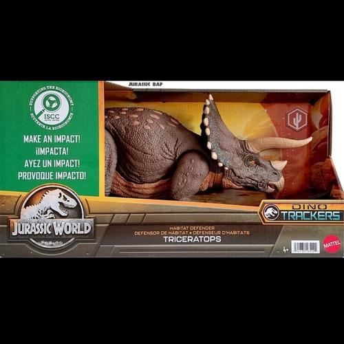 Destockage Noël : Mattel Jurassic World Habitat Defender Triceratops pas cher