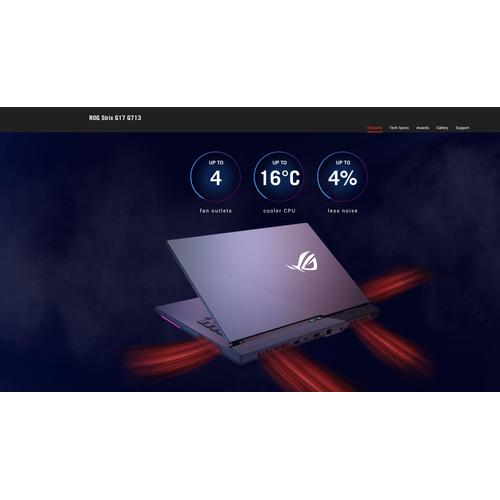 ゲーミングPC ROG STRIX G17 若い G713IM 3060 1.5TB