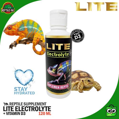 Jual LITE Electrolyte Elektrolit Suplemen Vitamin Reptil Sulcata Iguana
