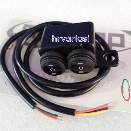Jual saklar motor on of on double breket full besi, Saklar universal ...