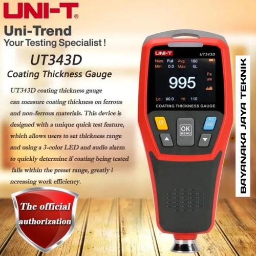 Jual Coating Thickness Gauge UNI-T UT343D Paint Tester UT-343D Car ...