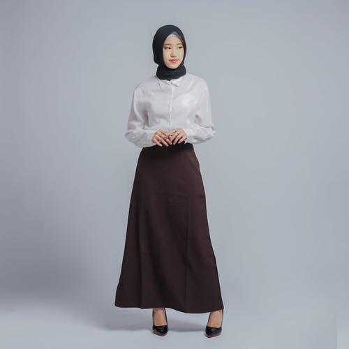 Jual Rok kerja ban karet model A - Putih, XXXXL/5L - Jakarta Selatan ...