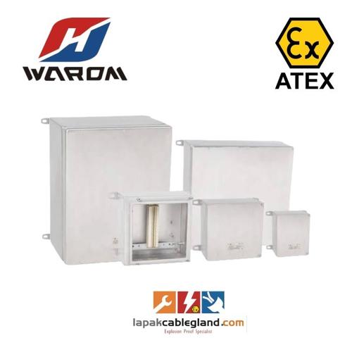 Jual Explosion Proof Junction Box SS316 WAROM BXJ-S-IVB Ex 300x400x200 ...