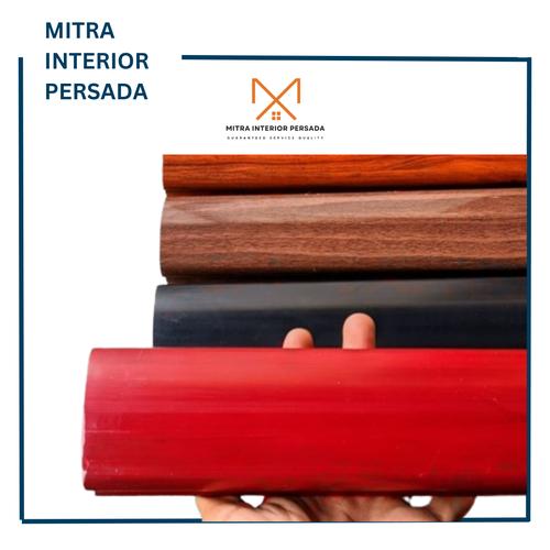 Jual Railing tangga hand railing PVC pegangan railing warna merah ...