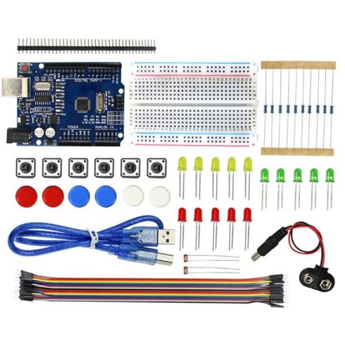 Jual Starter Kit Arduino_uno start ter Breadboard LED sensor LDR cahaya ...
