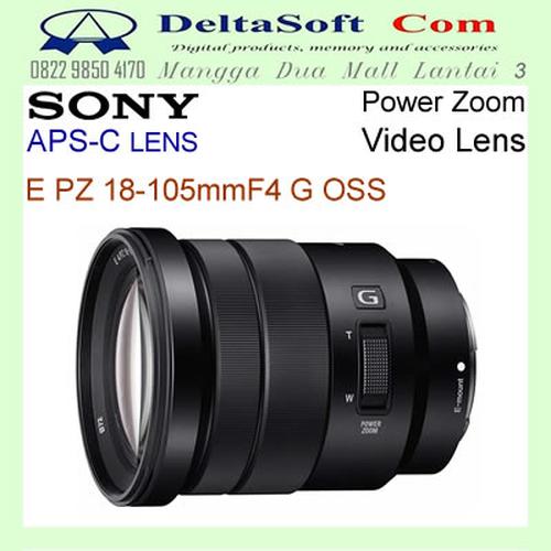 【開封済み新古品】SELP18105G G Lens [新品]SONY ソニー E PZ 18-105mm F4 OSS SELP18105G : カメラ