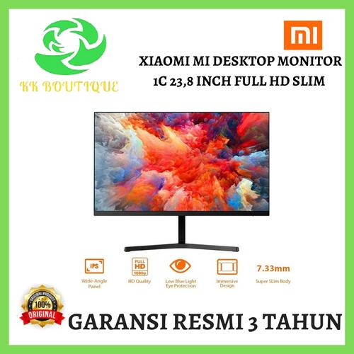 Jual Xiaomi Mi Desktop Monitor 1C 23,8 inch Full HD Slim GARANSI RESMI ...