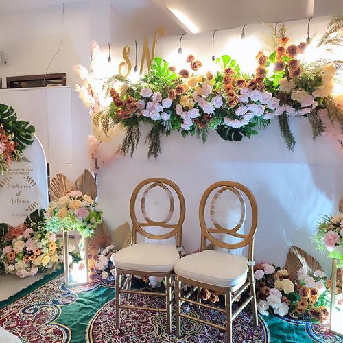 Jual Dekorasi pernikahan minimalis 2.5 meter - Jakarta Barat
