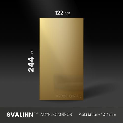 Jual SVALINN High Reflective Acrylic Mirror Sheet Akrilik Lembaran