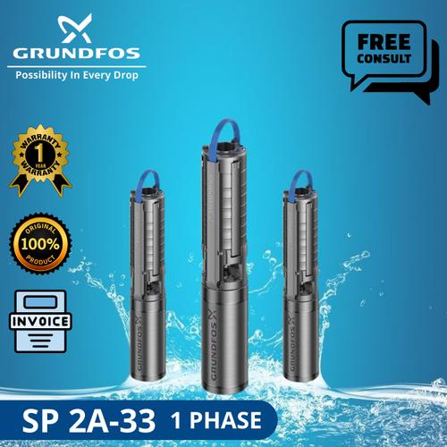 Promo POMPA AIR SUBMERSIBLE GRUNDFOS SP 2A-33 1 PHASE+ CTK - Pump only ...