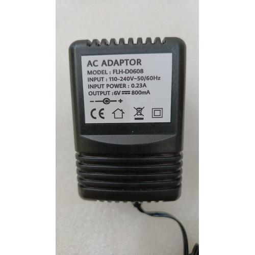 Jual AC ADAPTOR 6V 800mA MODEL FLH-D0608 - Kota Tangerang - PREMIUM ...