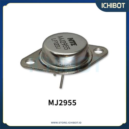 Transistor MJ 2955-PNP- 60V- 15A-150W TO-3 - Per 1 stuks