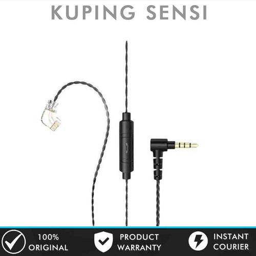 Jual QKZ Original Earphone Cable with Mic 4 Core OFC alt KZ Cable Kabel