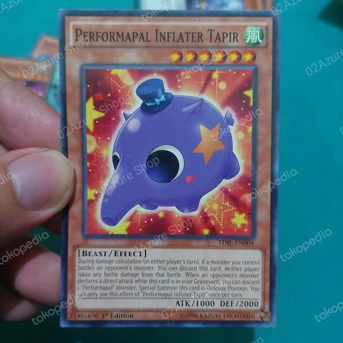 Yu-Gi-Oh! Performapal Inflater Tapir - TDIL-EN004 Common 1st Edition - The Dark Illusion - View #10