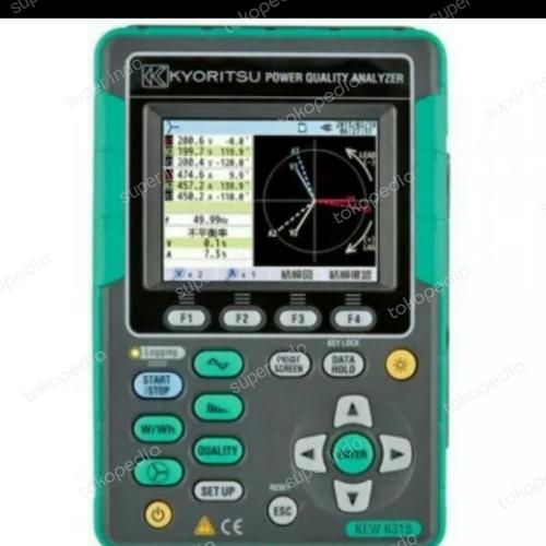 Jual Kyoritsu KEW 631501 Power Quality Analyzer Meter with 3pcs clamp