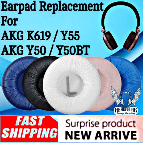 Earpad Busa Headphone AKG Y50BT Y55 Y50 BT K619 K 619 Ear Pads Foam  Headband K619 di Earcupmarketing Tokopedia