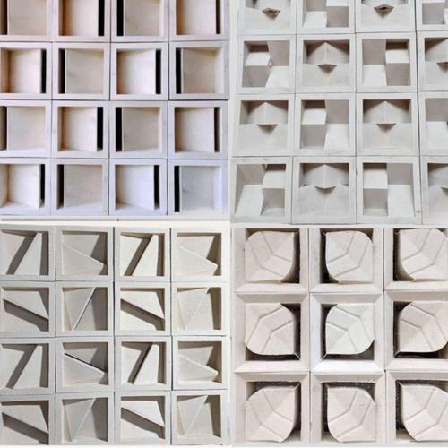 Type Block Roster Jual Roster , Roster Beton Loster Lubang Angin Minimalis - Putih - Kota ...