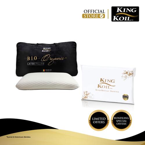 Promo King Koil Regular Latex Pillow Firm + Pillow