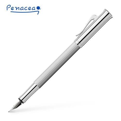 Stylo Bille Graf Von Faber-Castell Rhodium Guilloché - Prestige, Occasion De Qualité