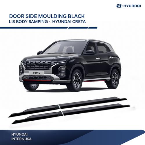 Promo DOOR SIDE MOULDING BLACK LIST PINTU HITAM AKSESORIS HYUNDAI