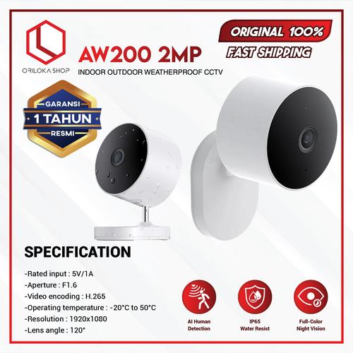 Promo Xiaomi Mi AW200 Smart IP Camera CCTV Outdoor 1080P Garansi Resmi  ADAPTOR ONLY di Oriloka Shop Tokopedia