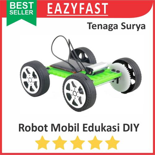 Jual Robot Mobil Edukasi Rakit DIY Rakitan Tenaga Surya Matahari Solar ...