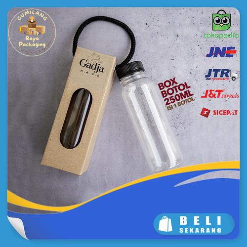 Jual Box Kemasan Botol Kale 250ml Kardus Hampers Packaging Minuman Isi ...