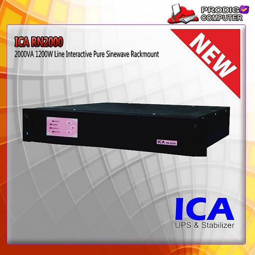 Ica Rn2000 Jual ICA RN2000 2000VA 1000W Pure Sinewave Rackmount Garansi Resmi ...