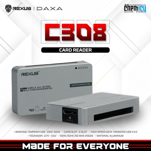Jual Rexus Card Reader C308 - Jakarta Pusat - Chemicy Gaming | Tokopedia