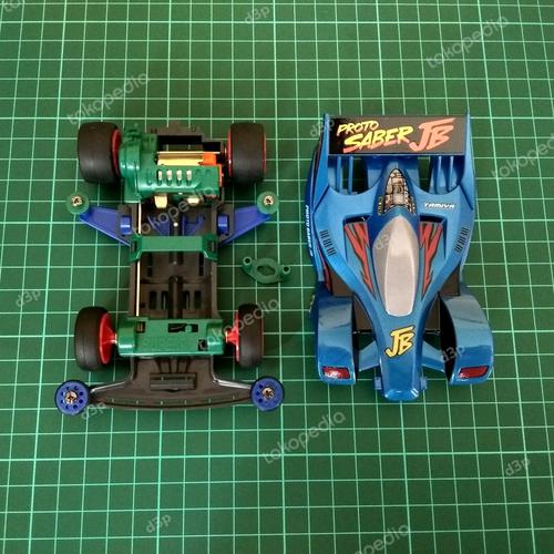Tamiya 94648 JR Proto-Saber JB Spec Kit - Chip & Coin By Johnny Wong (Japan Import) - View #2