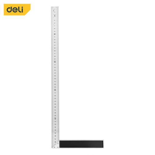 Siku Ruler Promo Deli Penggaris Siku L / Steel Angle Ruler Mistar Garisan Siku ...