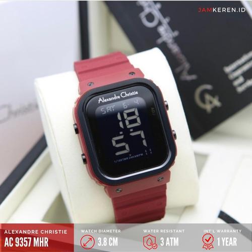 Jual Jam Tangan Pria Alexandre Christie AC 9357 AC9357 Digital Strap ...