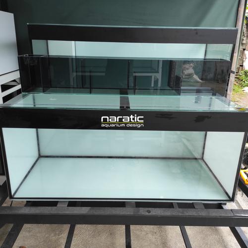 Jual Aquarium 120x50x50 8mm full scotlet top filter kaca - Jakarta ...