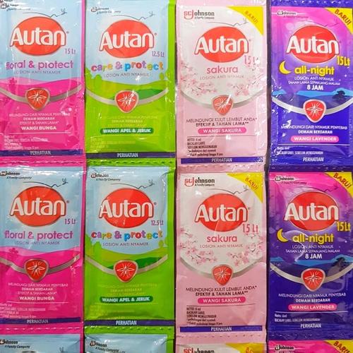 Promo Autan Protect Lotion Anti Nyamuk 6 ml 1 Renceng Isi 12 All ...