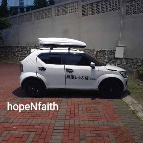 Ignis Rofbox Jual roofbox suzuki IGNIS/roof box suzuki ignis/bagasi atap roofbox ...