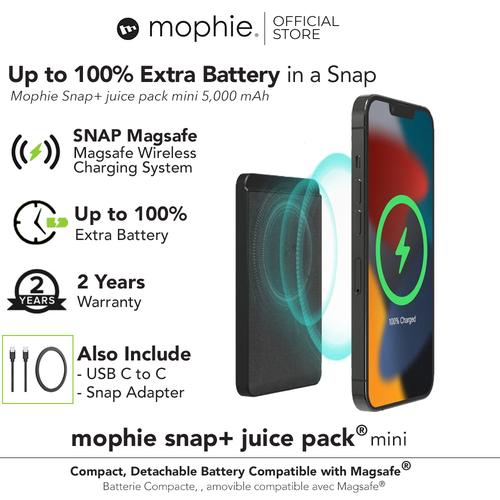 Promo Powerbank Magsafe Wireless Mophie Snap+ Juice Pack Mini