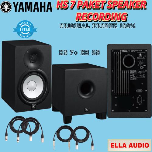 Jual Yamaha HS7 Paket Speaker Recording hs7 subwoofer hs8s