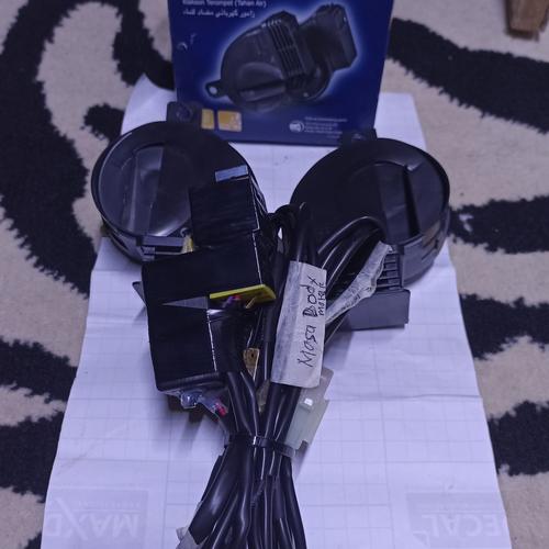 Jual klakson keong Denso WP original + relay set hardness rakitan
