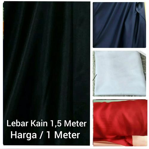 Jual Kain Satin Hitam Polos / Kain Hitam / Kain Hitam Background
