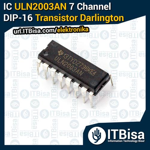 Jual ITBisa - IC ULN2003AN / ULN2003A DIP-16 (7 Channel Darlington ...