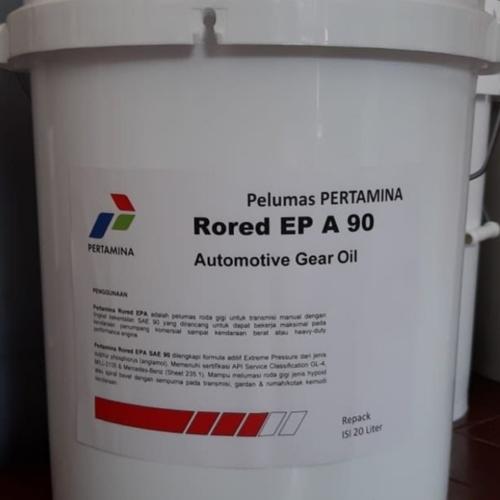 Oli Rored Jual oli pertamina rored ep a 90 pelumas gear isi 20liter - Jakarta ...