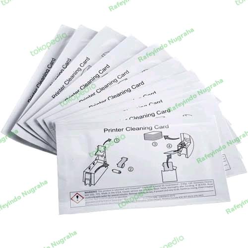 Jual Cleaning Card / Cleaning kit / Datacard / Zebra / Fargo / Evolis