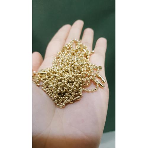 Jual TALI HANGTAG, TALI GANTUNGAN BIJI LADA PER PACK ISI 20PCS GOLD