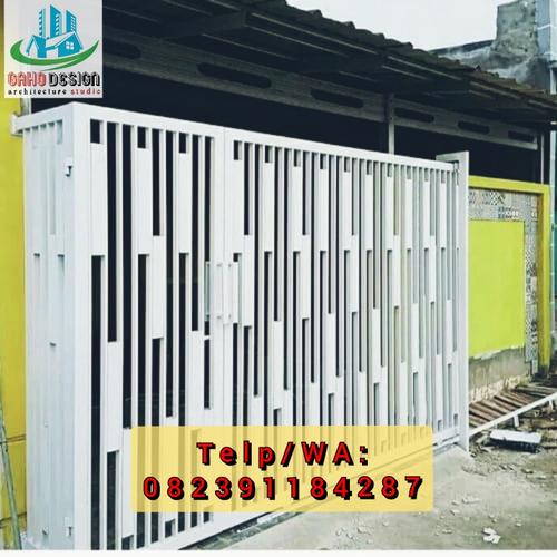 Jual Pagar Besi Minimalis - Jakarta Barat - Gaho Arsitek dan Bangunan