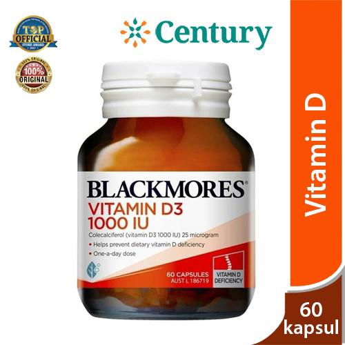 Promo Blackmores Vitamin D3 1000 IU 60 Kapsul/Vitamin D/Daya Tahan