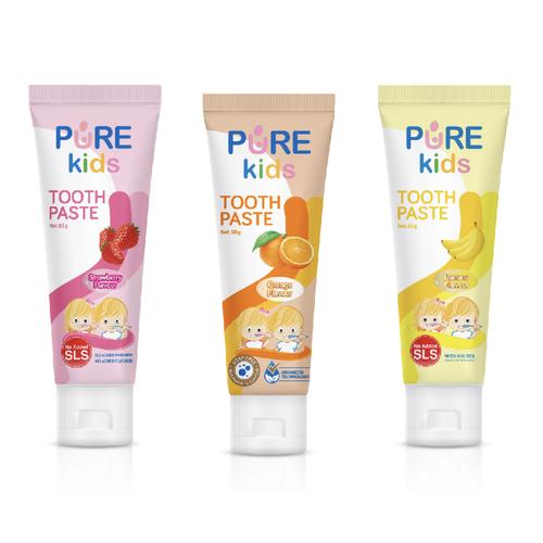 Jual PURE Kids ToothPaste Pasta Gigi Anak Tooth Paste Bayi Aman ...